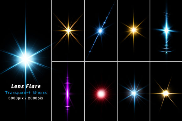 Download Lens Flare Glowing Light Effects - Glowing light Collection