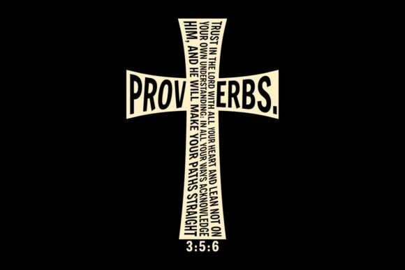 Download Proverbs 3:5-6 Svg Png Christian Bible - Premium Resources