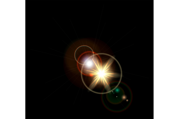 Download Flare Sparkle Effect. Glowing Light Star - Glowing light Collection